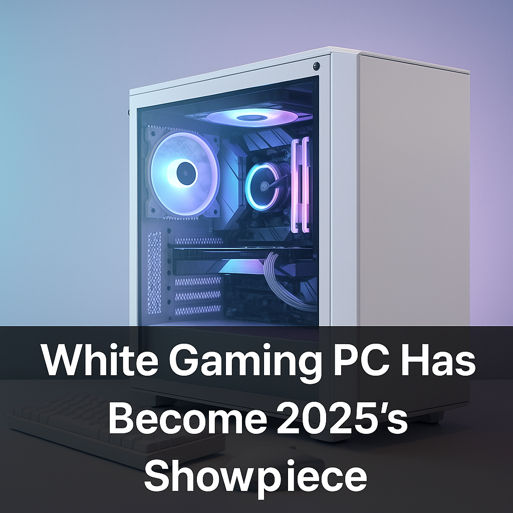 White Gaming PC Has Become 2025’s Showpiece